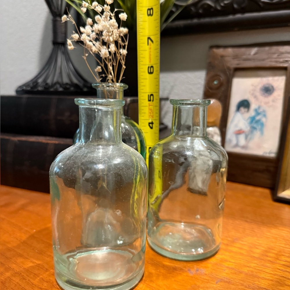 Cute Set of Bottles/Vases  (3) - Picture 3 of 3